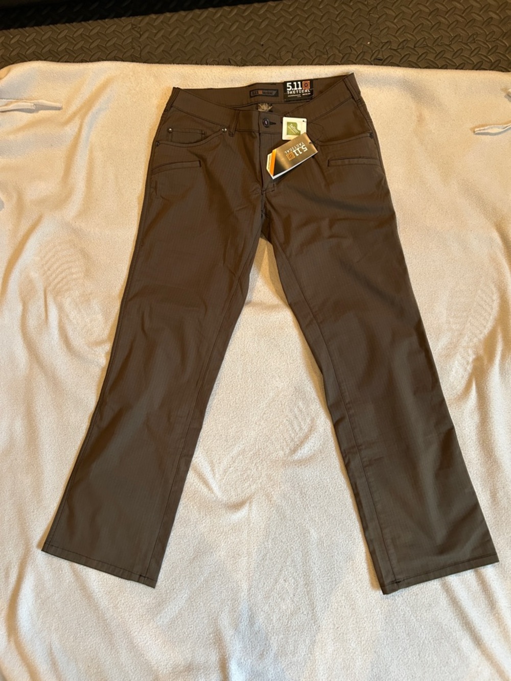 5.11 Tactical Women’s Olive Green Slim Straight Pants